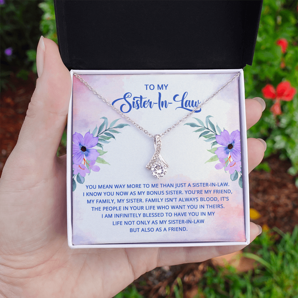 Alluring Beauty Necklace: To My Sister -In-Law