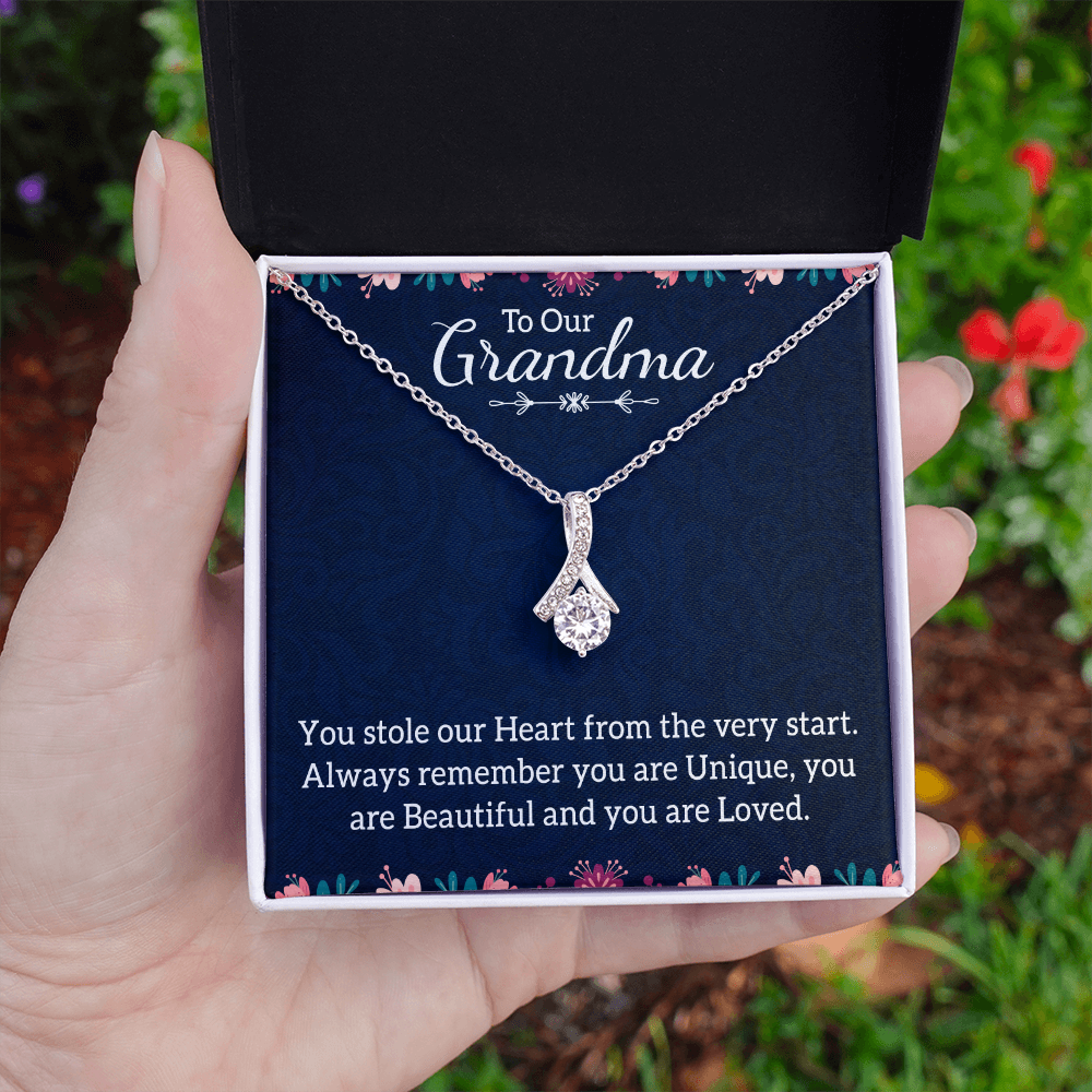 Alluring Beauty Necklace: To Our Grandma