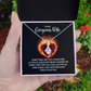 Alluring Beauty Necklace:To My Gorgeous Wife I Truly Love You