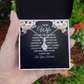 Alluring Beauty Necklace:To My Wife I Love Your Husband