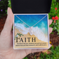 Alluring Beauty Necklace:Faith Believe That You Have Relieved It