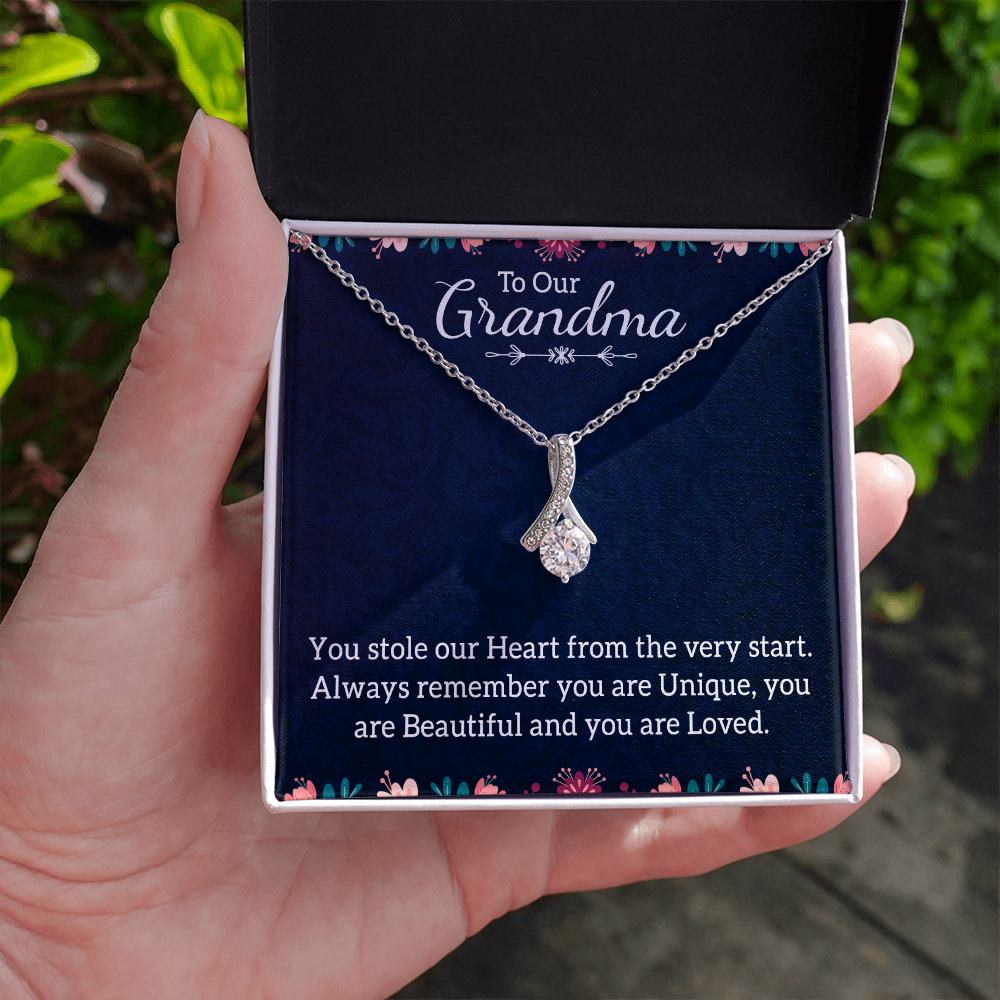 Alluring Beauty Necklace: To Our Grandma