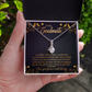 Alluring Beauty Necklace : I Love You Forever and Always