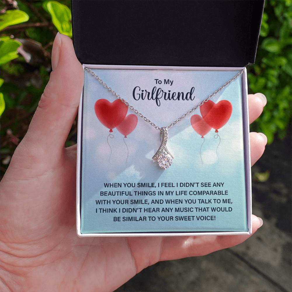 Alluring Beauty Necklace:To My Girlfriend