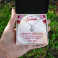 Alluring Beauty Necklace:To My Soulmate Each Day With You