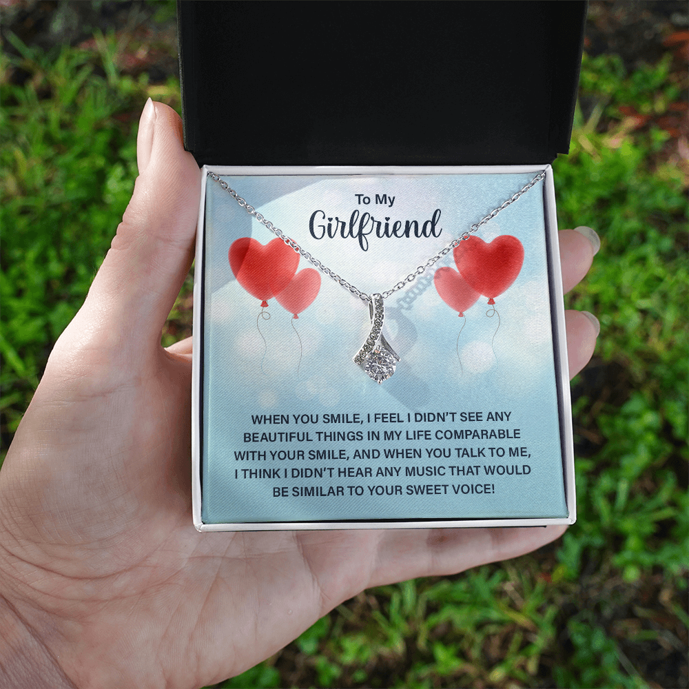 Alluring Beauty Necklace:To My Girlfriend