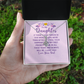 Alluring Beauty Necklace : To My Daughter There Is One