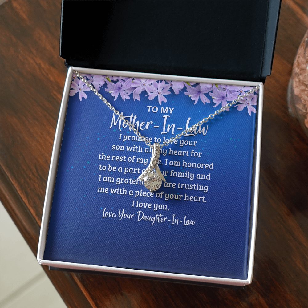 Alluring Beauty Necklace:To My Mother -In-Law