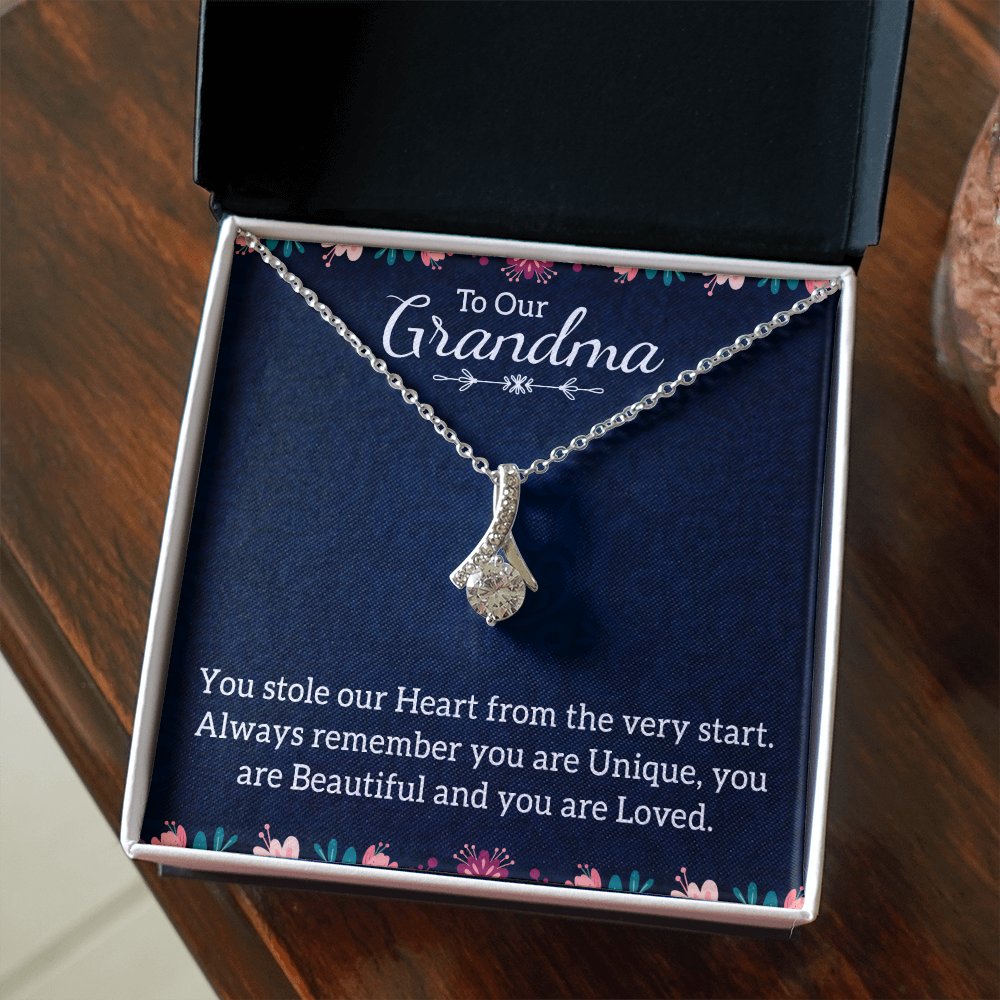 Alluring Beauty Necklace: To Our Grandma