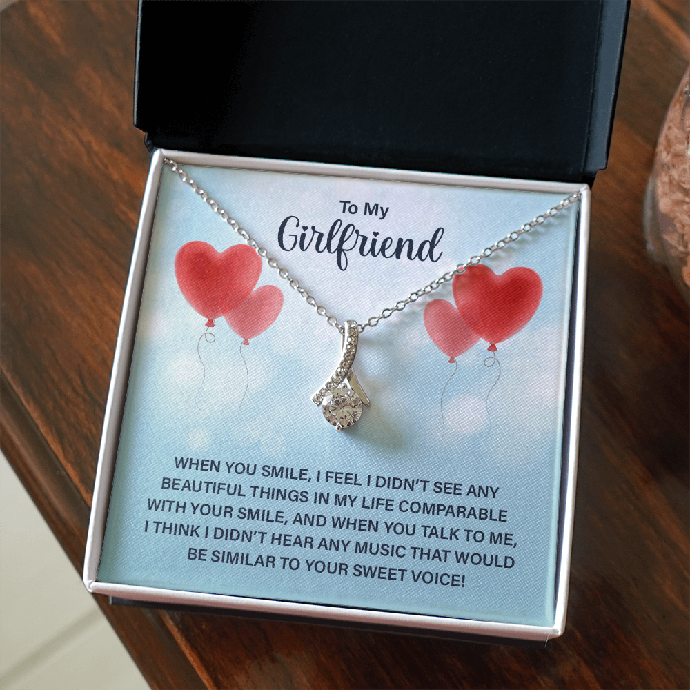 Alluring Beauty Necklace:To My Girlfriend