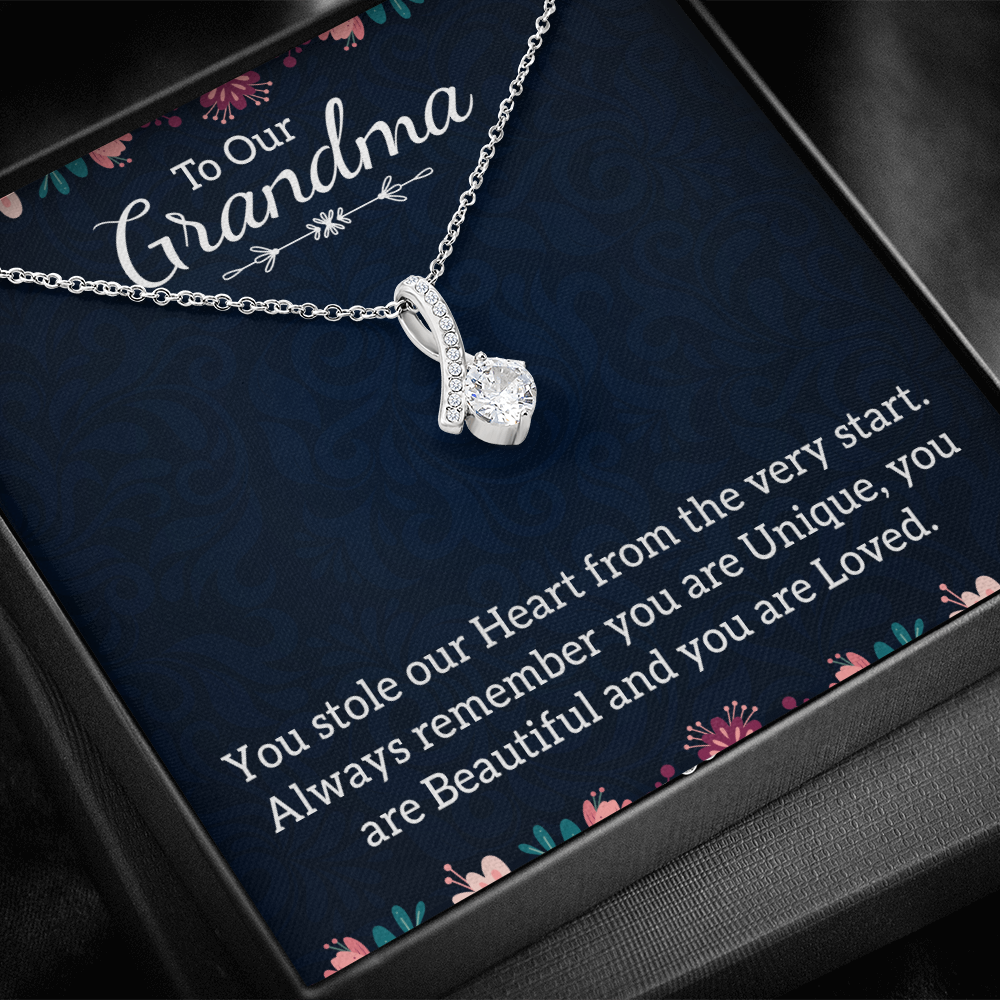 Alluring Beauty Necklace: To Our Grandma