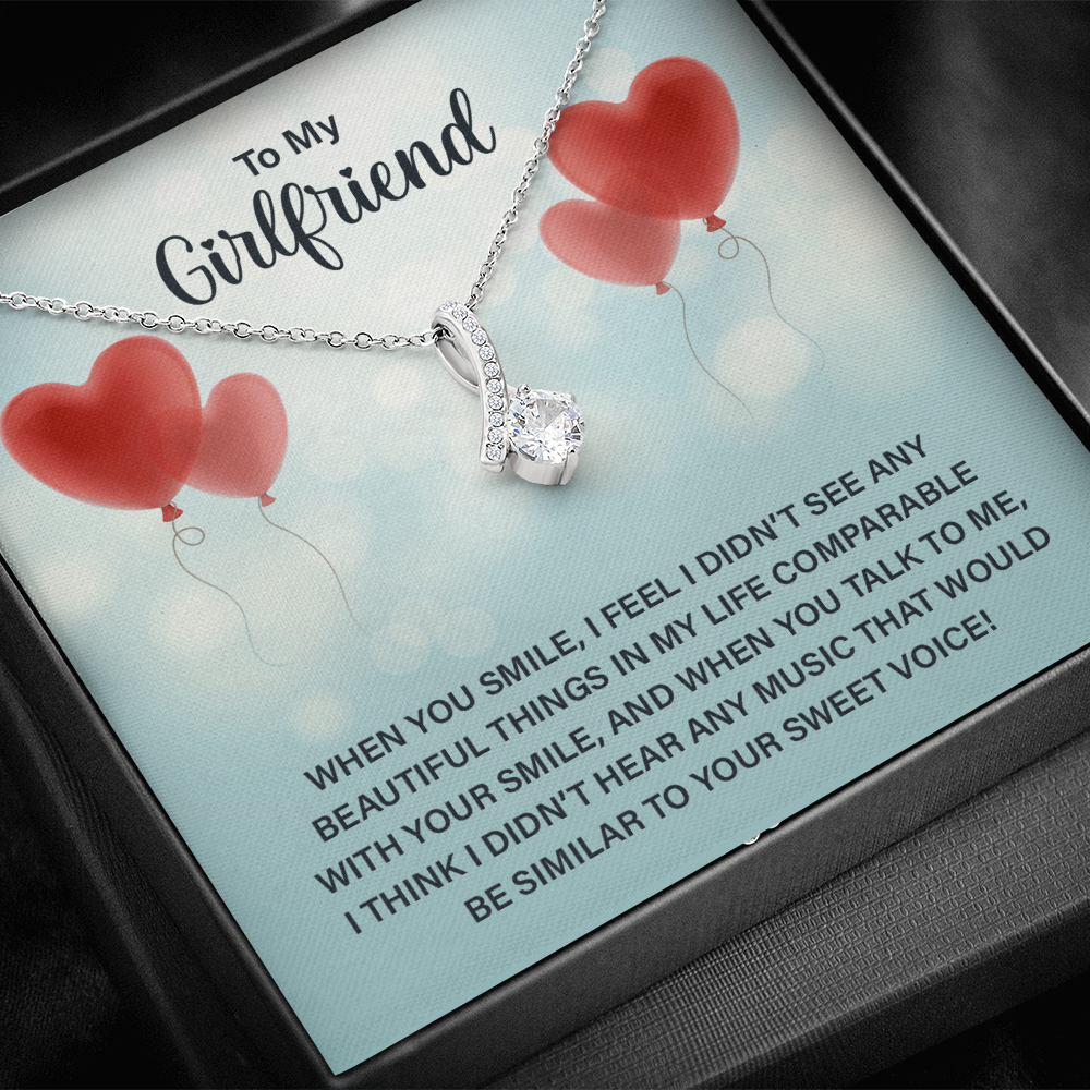 Alluring Beauty Necklace:To My Girlfriend