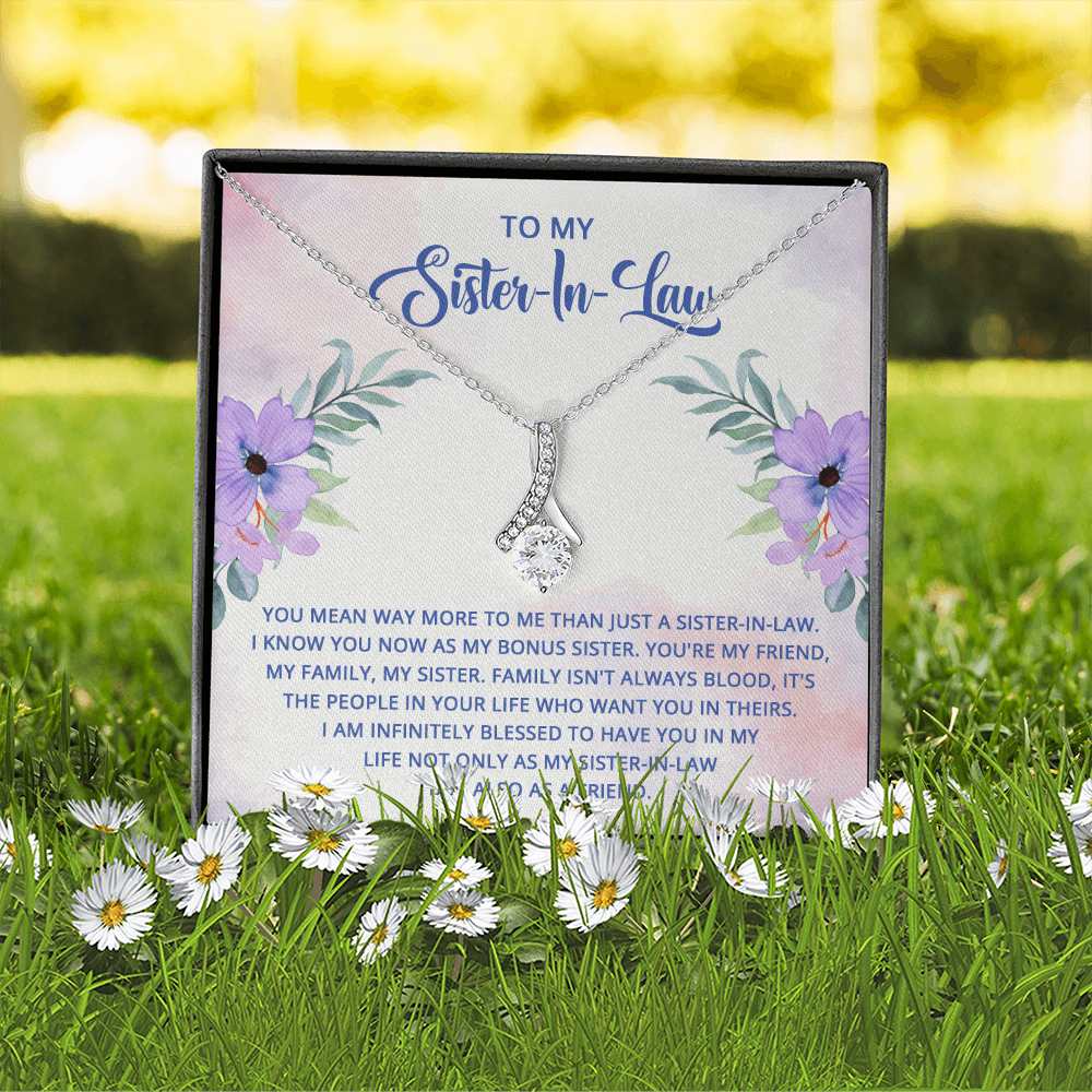 Alluring Beauty Necklace: To My Sister -In-Law