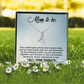 Alluring Beauty Necklace:Mom to Be Love , Your Husband