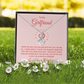 Alluring Beauty Necklace :To My Girlfriend You're All I Think About