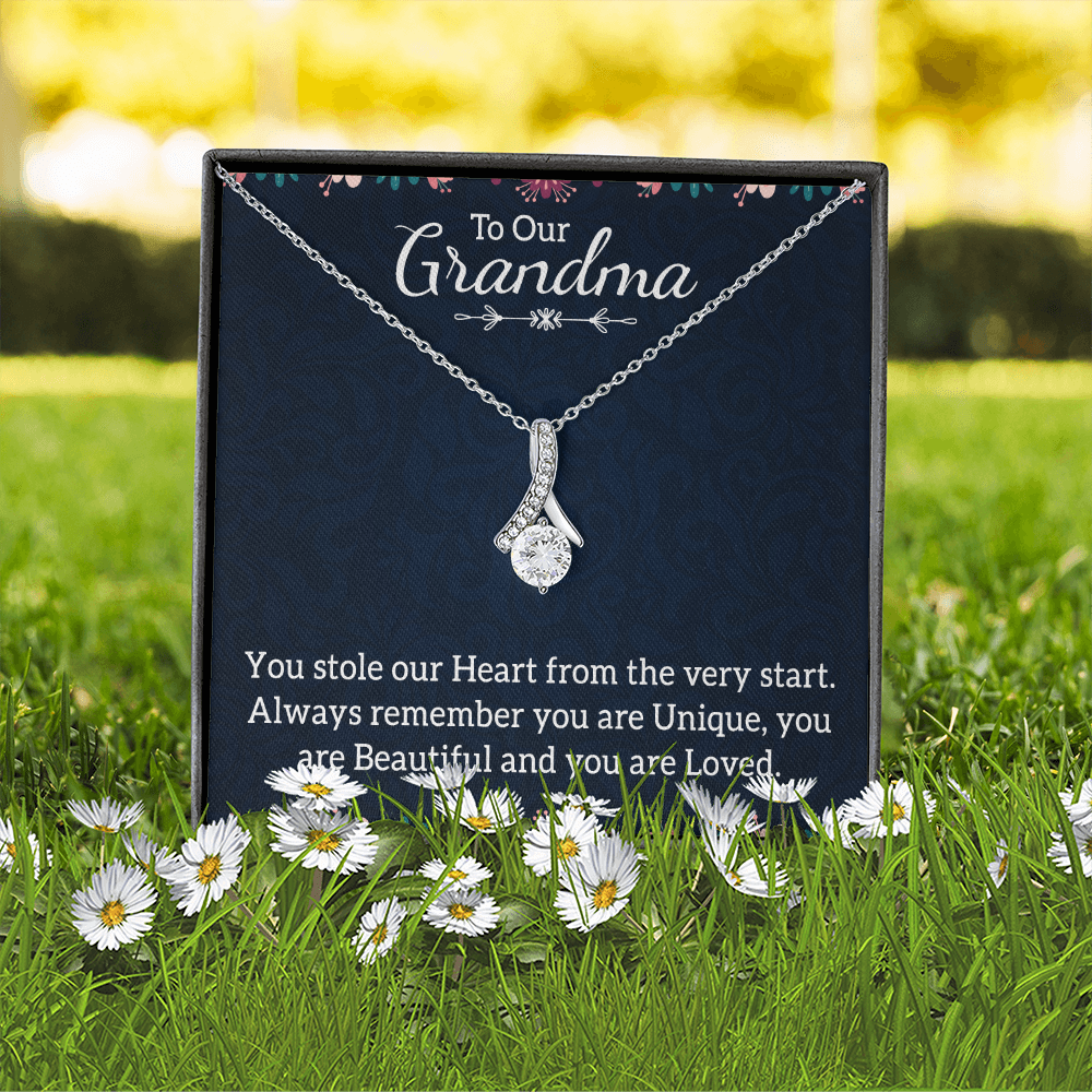 Alluring Beauty Necklace: To Our Grandma