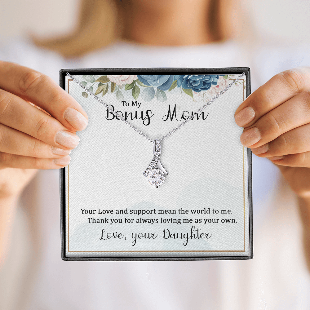 Alluring Beauty Necklace :To My Bonus Mom