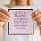 Alluring Beauty Necklace : To My Daughter There Is One
