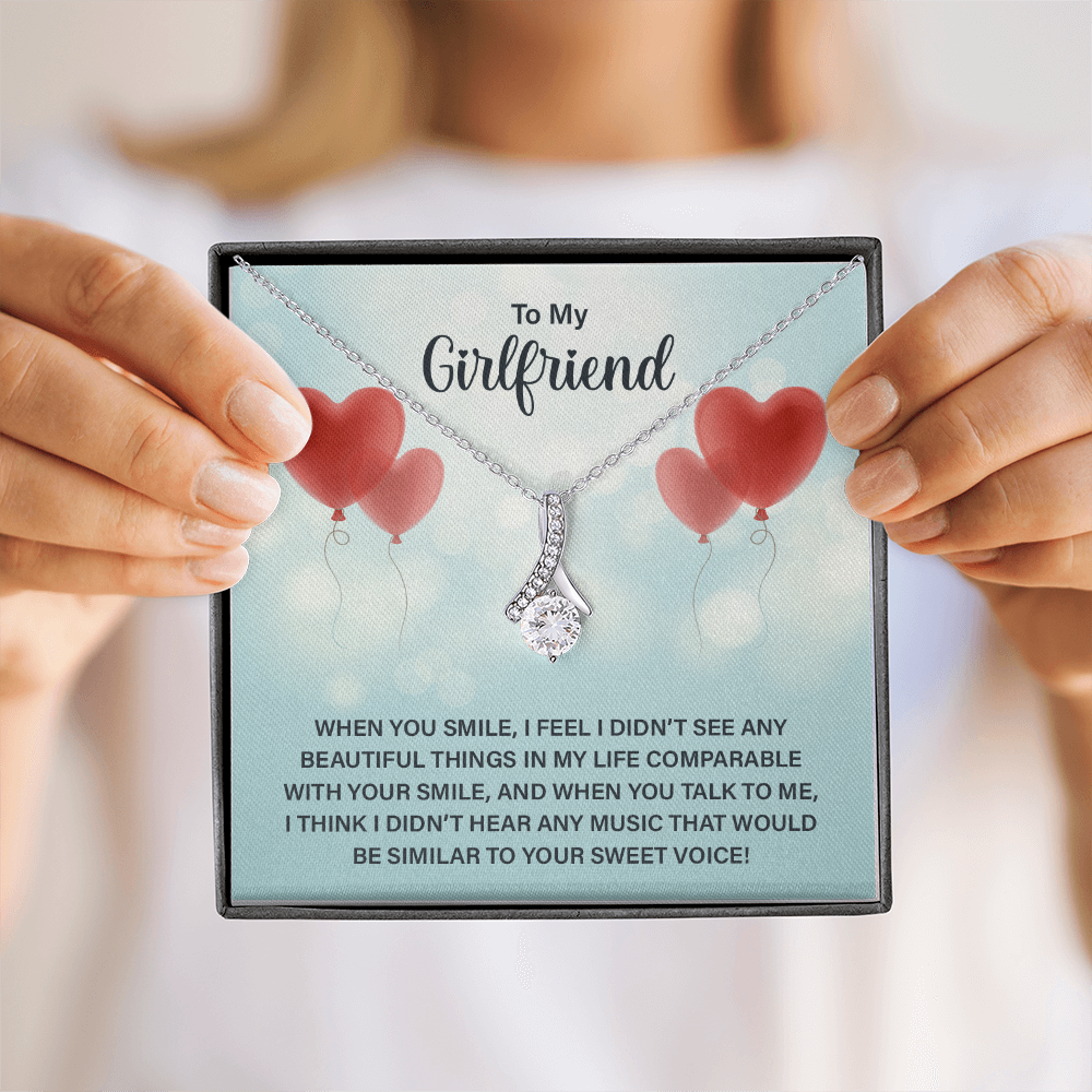 Alluring Beauty Necklace:To My Girlfriend