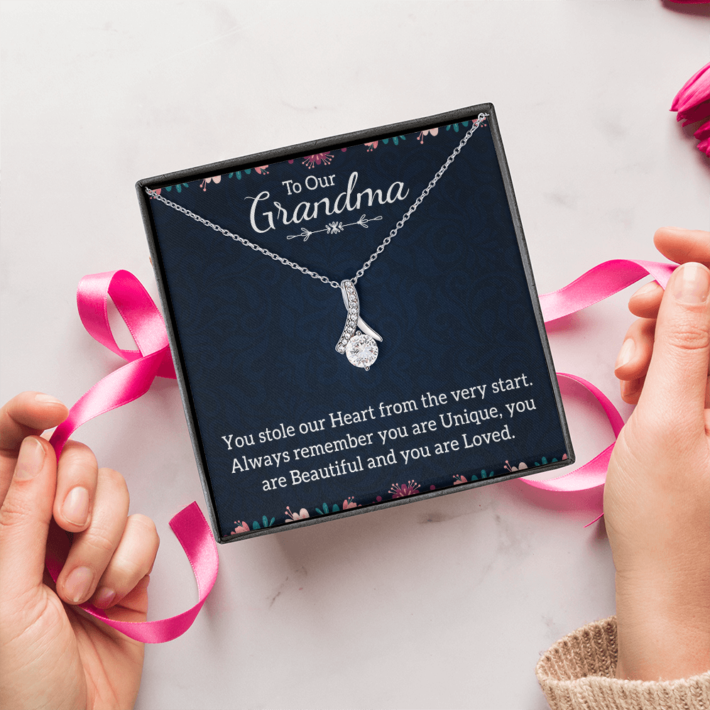 Alluring Beauty Necklace: To Our Grandma