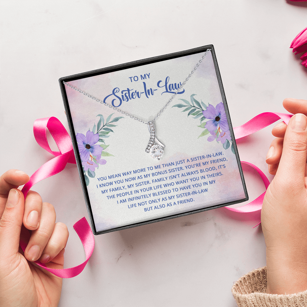 Alluring Beauty Necklace: To My Sister -In-Law