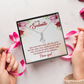 Alluring Beauty Necklace:To My Soulmate Each Day With You