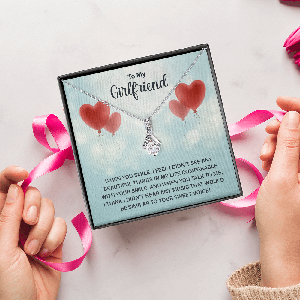 Alluring Beauty Necklace:To My Girlfriend