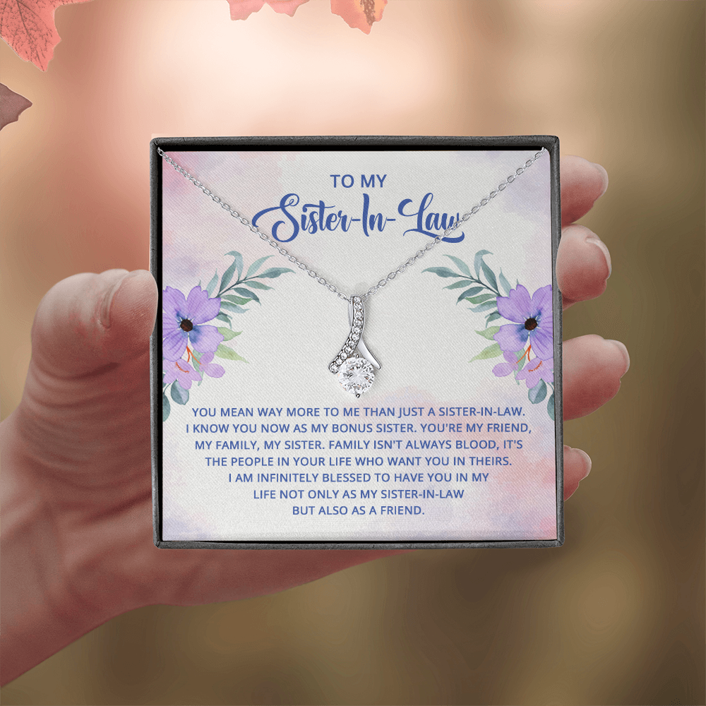 Alluring Beauty Necklace: To My Sister -In-Law