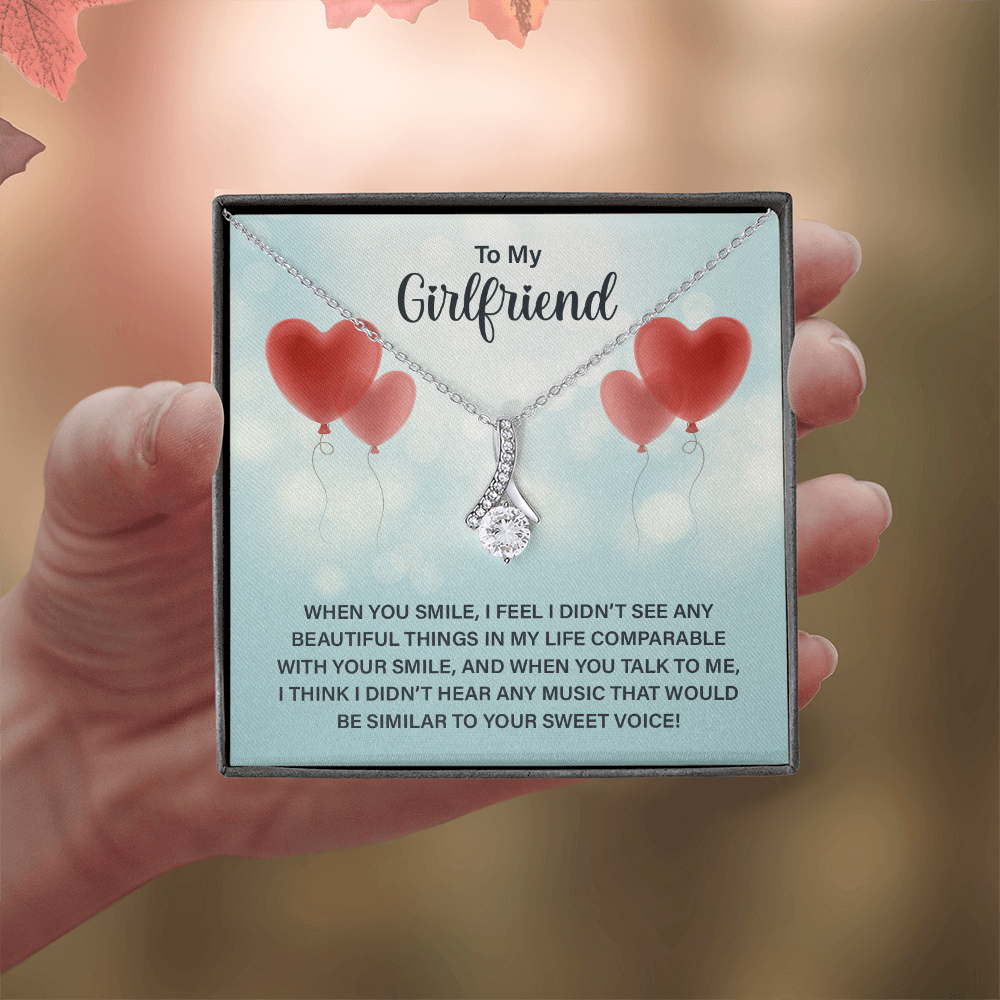 Alluring Beauty Necklace:To My Girlfriend