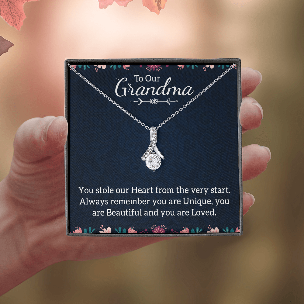 Alluring Beauty Necklace: To Our Grandma