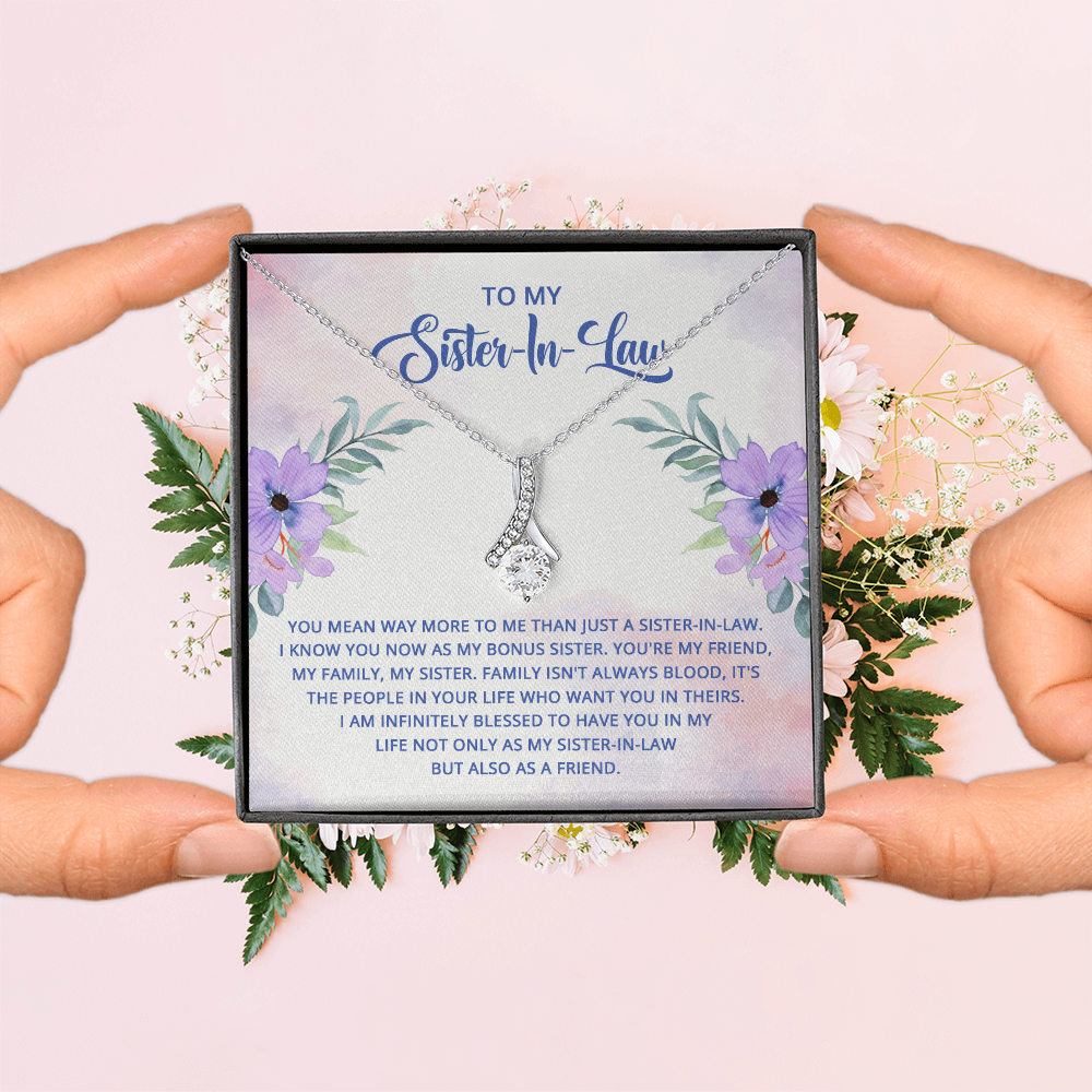 Alluring Beauty Necklace: To My Sister -In-Law