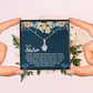 Alluring Beauty Necklace: To My Sister I Love You Very Much