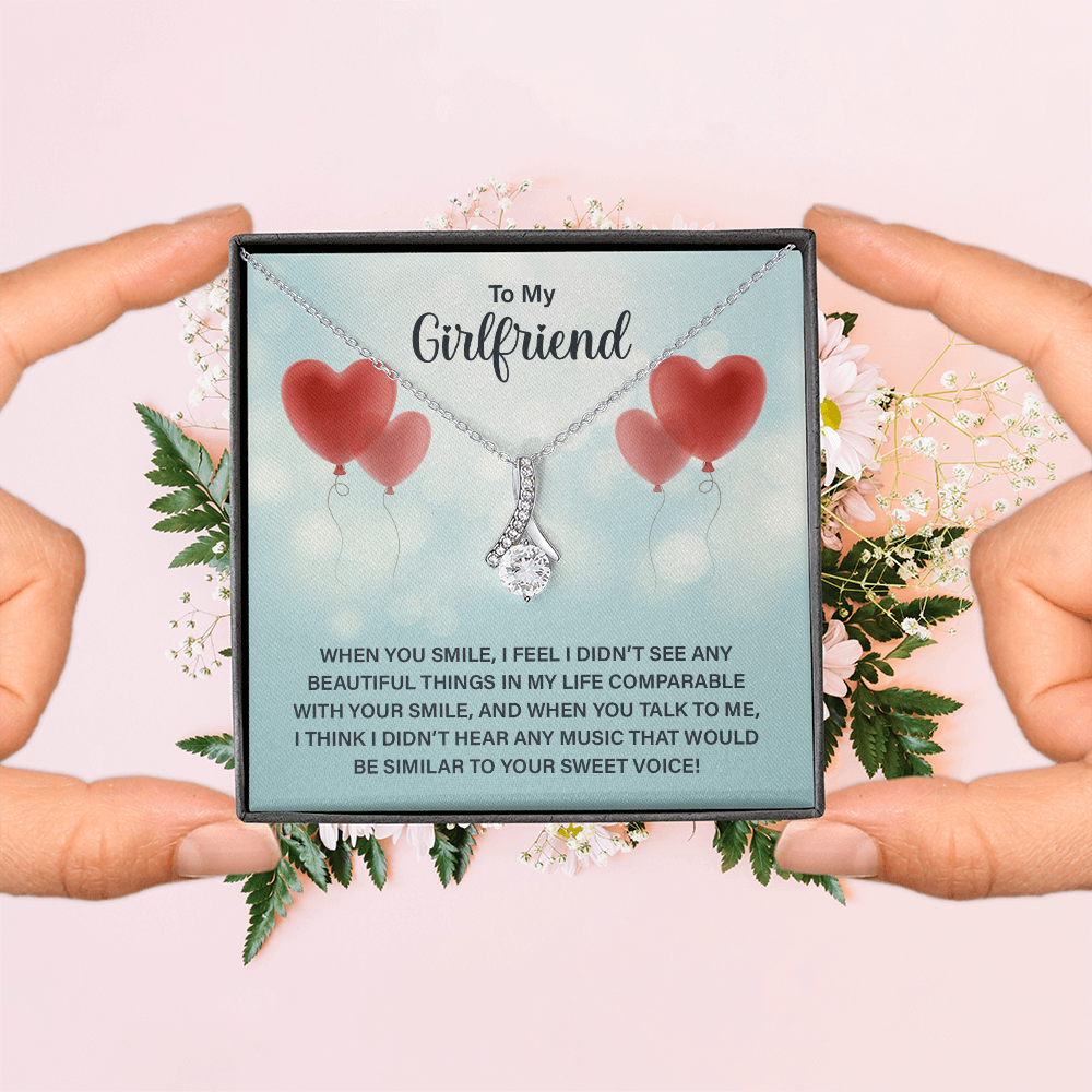 Alluring Beauty Necklace:To My Girlfriend