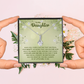 Alluring Beauty Necklace : To My Daughter My Little Girl