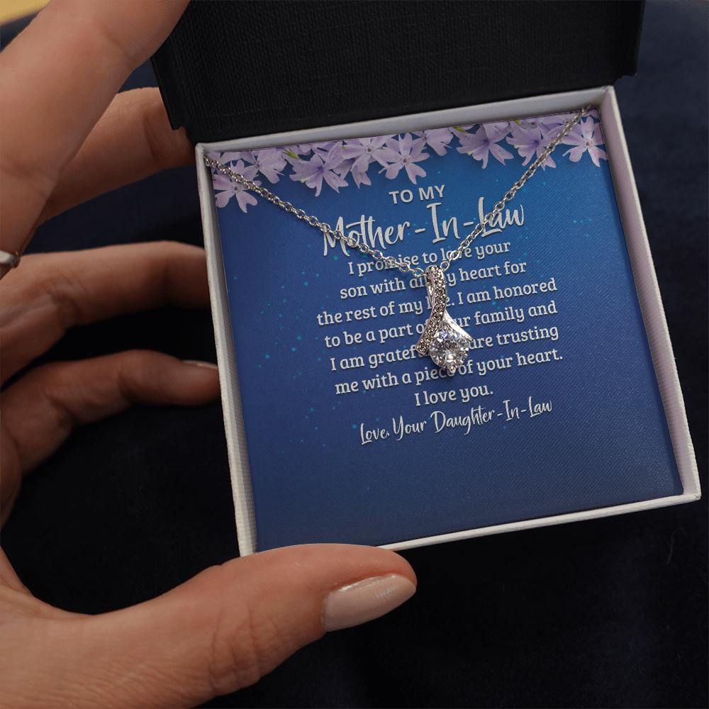 Alluring Beauty Necklace:To My Mother -In-Law