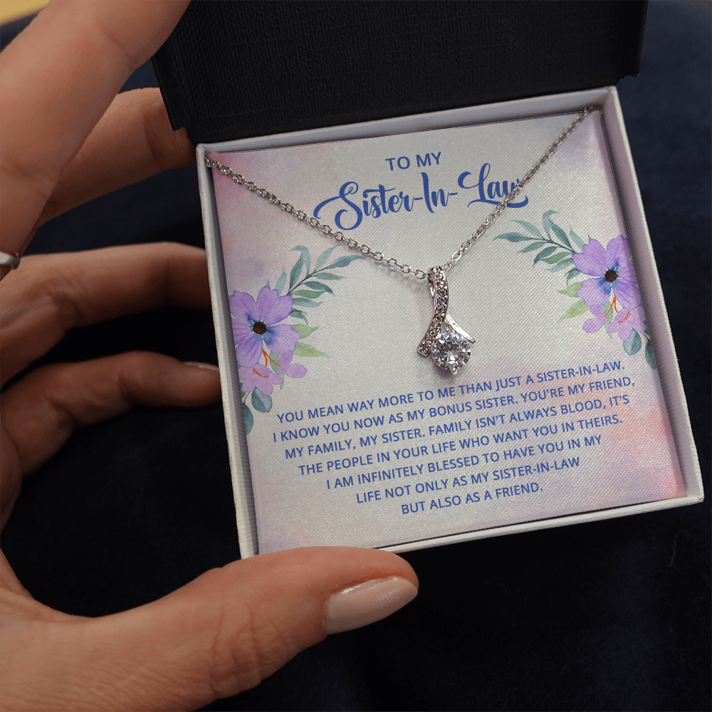 Alluring Beauty Necklace: To My Sister -In-Law