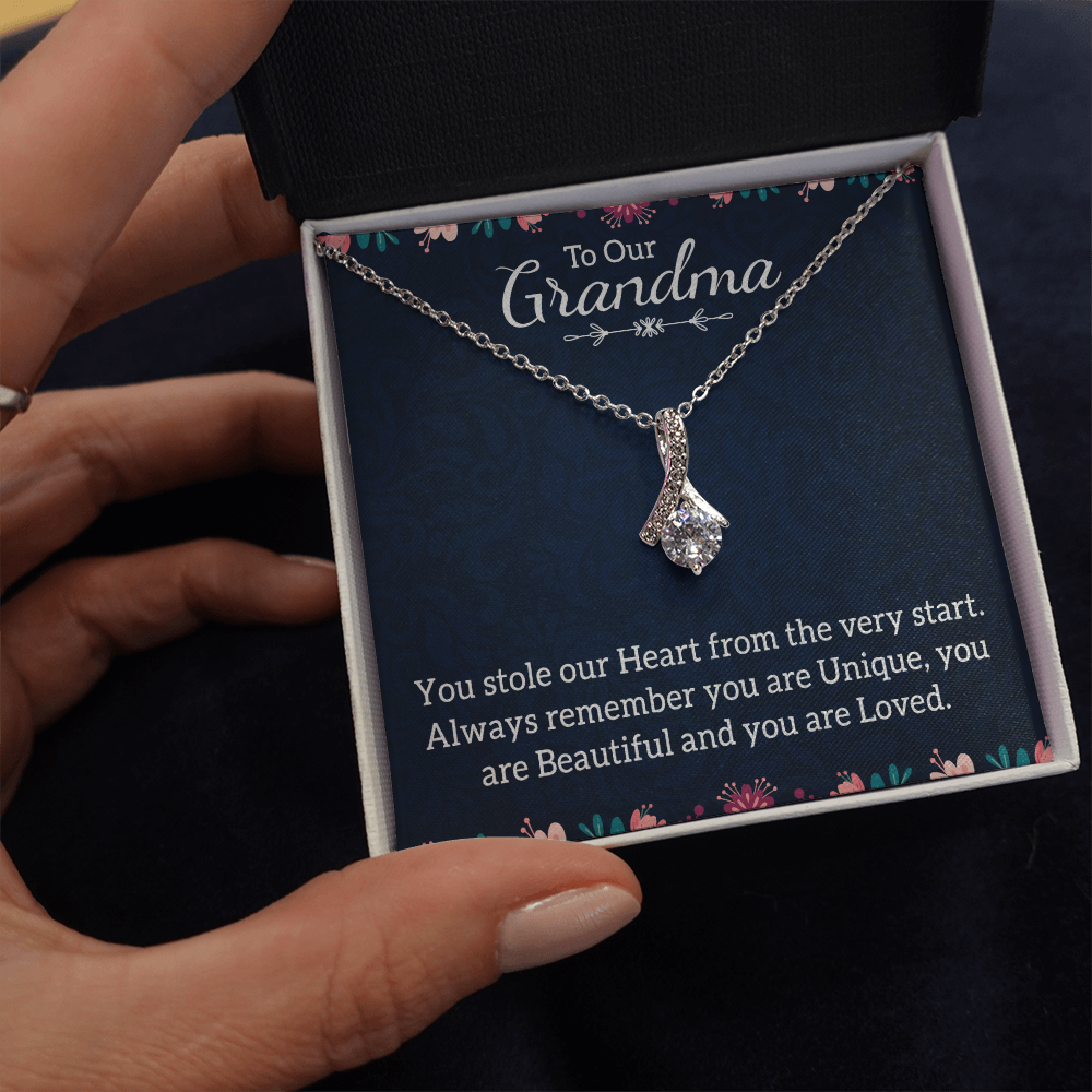 Alluring Beauty Necklace: To Our Grandma