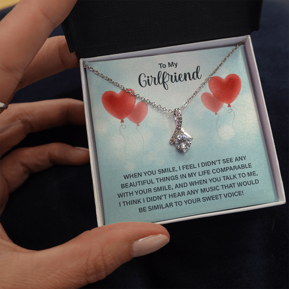 Alluring Beauty Necklace:To My Girlfriend