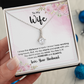 Alluring Beauty Necklace:To My Wife Love Your Husband