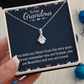 Alluring Beauty Necklace: To Our Grandma