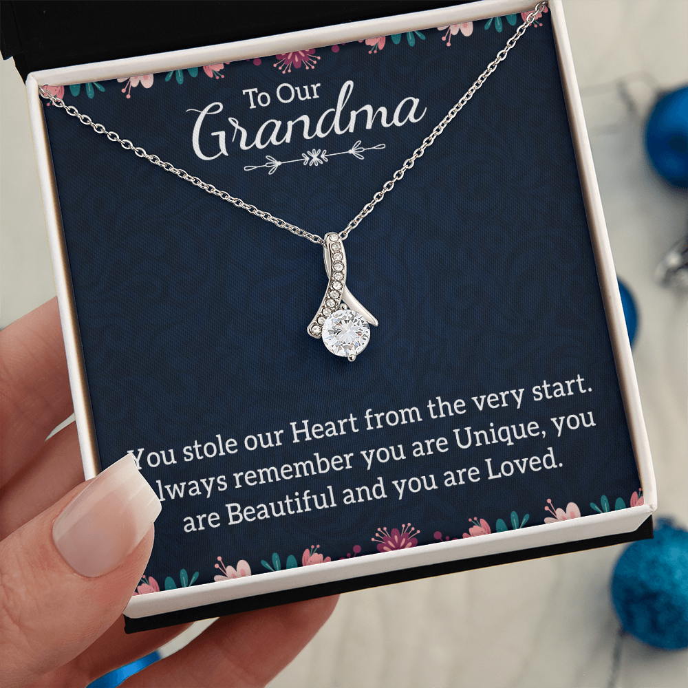 Alluring Beauty Necklace: To Our Grandma