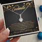 Alluring Beauty Necklace : I Love You Forever and Always