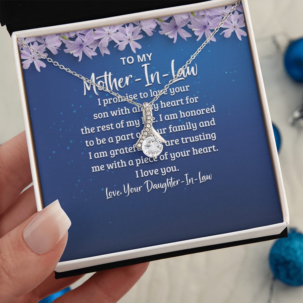 Alluring Beauty Necklace:To My Mother -In-Law