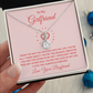 Alluring Beauty Necklace :To My Girlfriend You're All I Think About