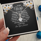 Alluring Beauty Necklace:To My Wife I Love Your Husband
