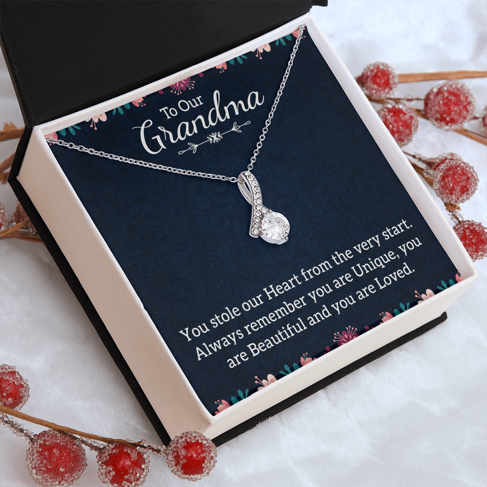 Alluring Beauty Necklace: To Our Grandma