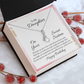 Alluring Beauty Necklace :To My Daughter Happy Birthday Sweet 16