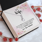 Alluring Beauty Necklace:To My Wife Love Your Husband