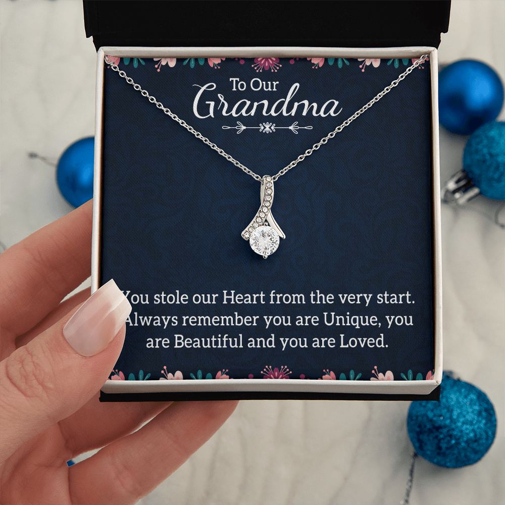 Alluring Beauty Necklace: To Our Grandma