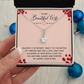 Alluring Beauty Necklace:To My Beautiful Wife